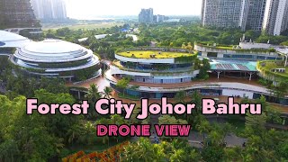 Forest City Johor Bahru Drone View [upl. by Onitnelav]