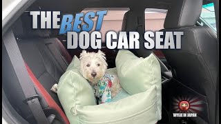 The BEST Dog Car Seat  Dog Bed  Julibees [upl. by Bega512]