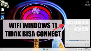 Wifi Windows 11 Tidak Bisa Connect [upl. by Yrailih980]