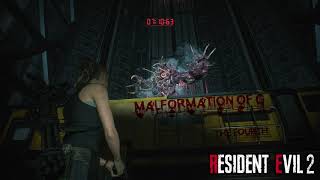 The 4th malformation of G  Mournful Pursuit  Resident Evil 2 Remake OST [upl. by Ahsatsana]