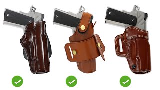 8 Perfect 1911 Holsters for Concealed Carry of 2023 [upl. by Ahsiele]