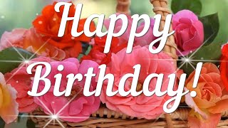 Best Wishes for a Happy Birthday  Happy Birthday Wishes message [upl. by Cate]