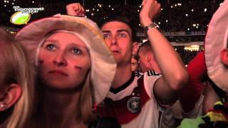 Public Viewing 2014  Finale Deutschland vs Argentinien  Highlights und Rückblicke [upl. by Yadsnil]