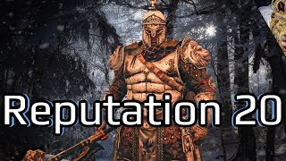 FOR HONOR  Gryphon Reputation 20 Duels The God Of War [upl. by Silvers332]