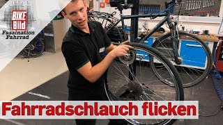 WerkstattWissen Fahrradschlauch wechseln [upl. by Omlesna]