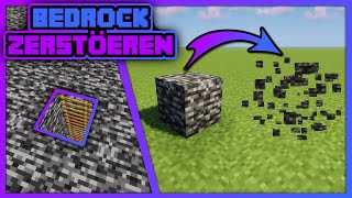 Bedrock ZERSTÖREN in Minecraft 120 schnell amp einfach 🔸 Minecraft 119 Tutorial 🔸 Neostrics [upl. by Atined]