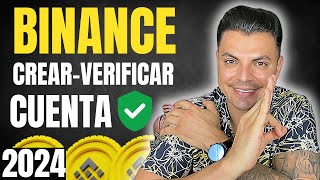 Como CREAR y VERIFICAR CUENTA en Binance PASO A PASO 2024 [upl. by Vicky]