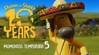 10º Aniversario de La Oveja Shaun – Momentos Temporada 5 [upl. by Lsiel463]