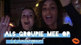 VLOG 4 ALS GROUPIE MEE OP WINTERSPORT 💋 Iris Rulkens [upl. by Terzas]