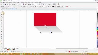 CorelDraw X7 Tutorials  Drop Shadow Tools [upl. by Orna213]