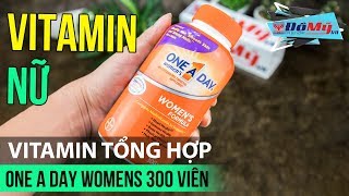 Vitamin Tổng Hợp One A Day Womens Nhập Khẩu Mỹ  Đồ Mỹ vn [upl. by Atika]