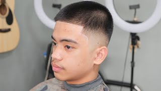 BUZZ CUT  HAIRCUT TUTORIAL  3 ON TOP [upl. by Aibara270]