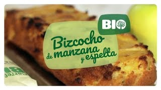 Vive BIO cada día Bizcocho de manzana y espelta [upl. by Alrep]