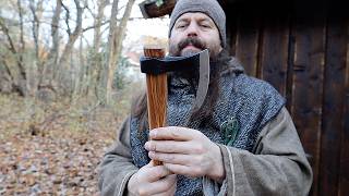 Your Axe Needs a Beard Grimfrost Small Viking Axe Review [upl. by Ansilma]