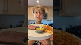 Steak Frites amp Bearnaise shorts fyp viral cooking food chef recipe steak fry trending [upl. by Durant]