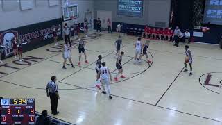 JV Layton Christian Academy vs Crimson Cliffs Mens Basketball [upl. by Florry]