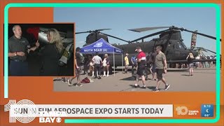 50th SUN n FUN Aerospace Expo kicks off in Lakeland Florida [upl. by Obeng634]