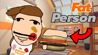 When a 9 year old gets addicted to cheeseburgers in REC ROOM [upl. by Telimay]