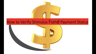 How to verify the Stimulus fund payment status [upl. by Loferski]