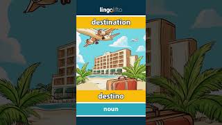 🇬🇧🇵🇹 destination  destino  vocabulary builder  learn English  vamos aprender inglês [upl. by Kay17]