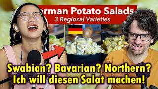 Our Reaction to 3 Traditional German Potato Salads [upl. by Ettenna127]