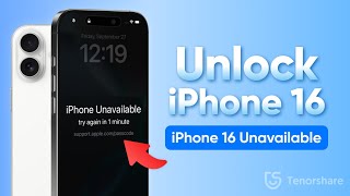 iPhone 16 Unavailable  How to Unlock iPhone 16 without Passcode 2024 [upl. by Nnayllehs830]