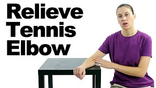 10 Best Tennis Elbow Exercises amp Stretches  Ask Doctor Jo [upl. by Slein]