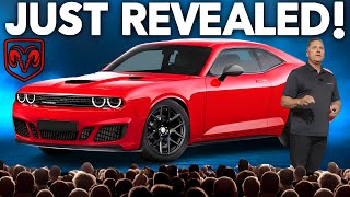 Dodge CEO Reveals New REDESIGNED 2024 Dodge Challenger amp SHOCKS The Entire Car Industry [upl. by Annalee]