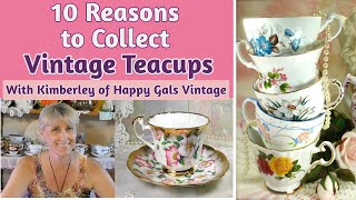 Top 10 Reasons to Collect Vintage Teacups [upl. by Euqinor]