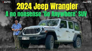 2024 Jeep Wrangler Review A No Nonsense ‘Go Anywhere’ SUV  Jeep Wrangler 2024  Express Drives [upl. by Deenya]