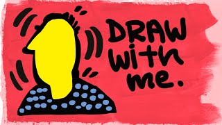 Haring Draw with Me [upl. by Graniela]