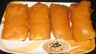 How To Make Vazhakkai bajjiRaw banana bajjiPlantain bajji recipe in tamilபஜ்ஜிwith eng subtitles [upl. by Oiuqise21]