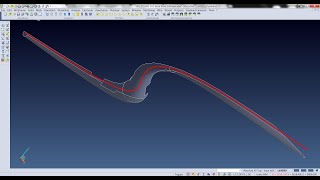 VISI 2016R1 Tips and Tricks  How to draft center curve of various radius face [upl. by Beauchamp]