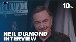 Neil Diamond talks concert tour music business in 2008 interview [upl. by Witte816]