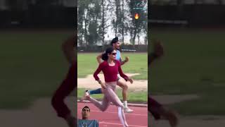 sports trending athletics olympics sportsindia athleticschampion harmilanbains runforindia [upl. by Atirres]