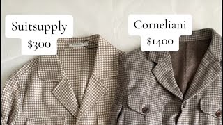 Suitsupply vs Corneliani review [upl. by Une]