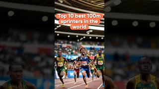 Top 10 best 100m sprinters in the world  Noah Lyles 100 metre Olympics winnerUsain BoltNoah Lyles [upl. by Enihpled513]