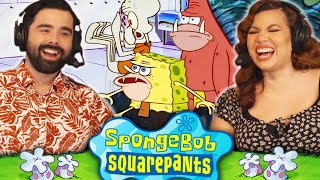 BEST EPISODES YET We Watched SPONGEBOB EPISODE 13 amp 14 For the FIRST TIME SB129 amp KARATE CHOPPERS [upl. by Assenad]