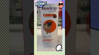 ¡Bravecto tu aliado contra pulgas y garrapatas para perros 🐶 Bravecto 45 a 10 kg [upl. by Irra]