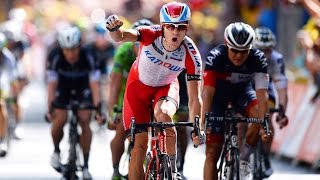 Alex Kristoff claims the 2nd Win at Le Tour de France [upl. by Larrie612]