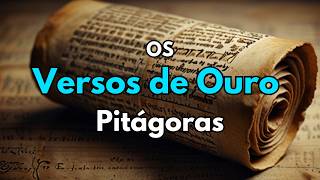 Os versos de ouro de Pitágoras [upl. by Ettenaej]