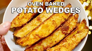 Crispy Potato Wedges  Easy Perfect Potato Wedges  Crispy Homemade Potato Wedges Recipe [upl. by Arada]