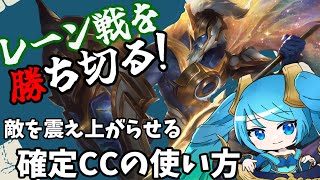 【LOL】レーン戦最強！確定CCの使い方【パンテオンサポート】 [upl. by Iclek964]