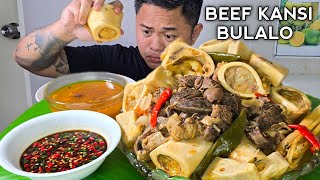 BEEF KANSI BULALO  ILONGGO DISH  MUKBANG PHILIPPINES  TOL BULOY MUKBANG [upl. by Joash]