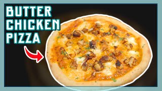 BUTTER CHICKEN PIZZA  EtenmetNick  How to [upl. by Akeirahs]