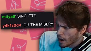 Jerma Sings quotOh The Miseryquot FULL SONG [upl. by Eimam]