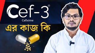 cef 3 এর কাজ কি  cefixime 200 mg Capsule bangla [upl. by Wulfe]