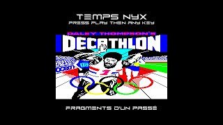 Fragments dun passé  Daley Thompsons Decathlon  1985  Ocean  Amstrad CPC 6128 [upl. by Weinman]