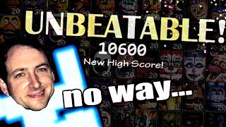 5020 MODE BEAT SCOTT CAWTHONS REACTION  FNaF Ultimate Custom Night 5020 COMPLETE Update [upl. by Cohlette]