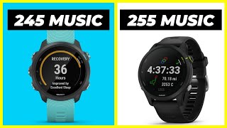 Forerunner 245 Music vs Forerunner 255 Music  Comparativo Completo [upl. by Epperson832]